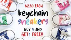 keychain sneakers