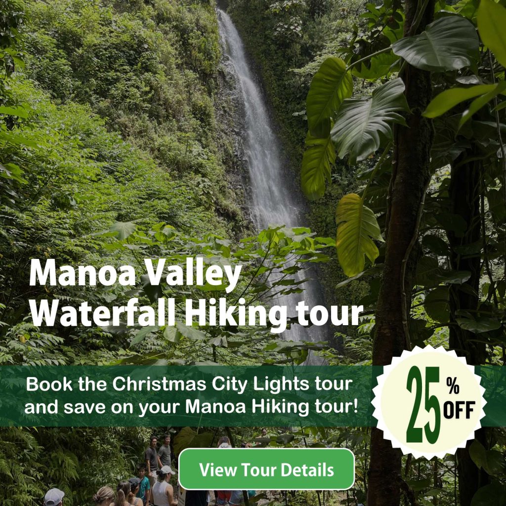 Manoa waterfall hiking tour